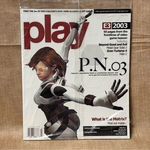 PLAY Magazine - VIDEO GAME - JULY 2003 - P.N.03 Sealed
